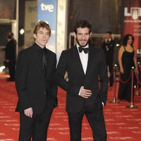 Adrián Lastra y Quim Gutiérrez en los Goya 2011