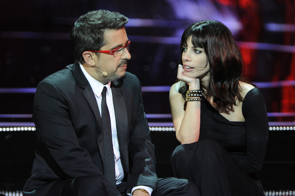 Andreu Buenafuente y Maribel Verdú en los Goya 2011