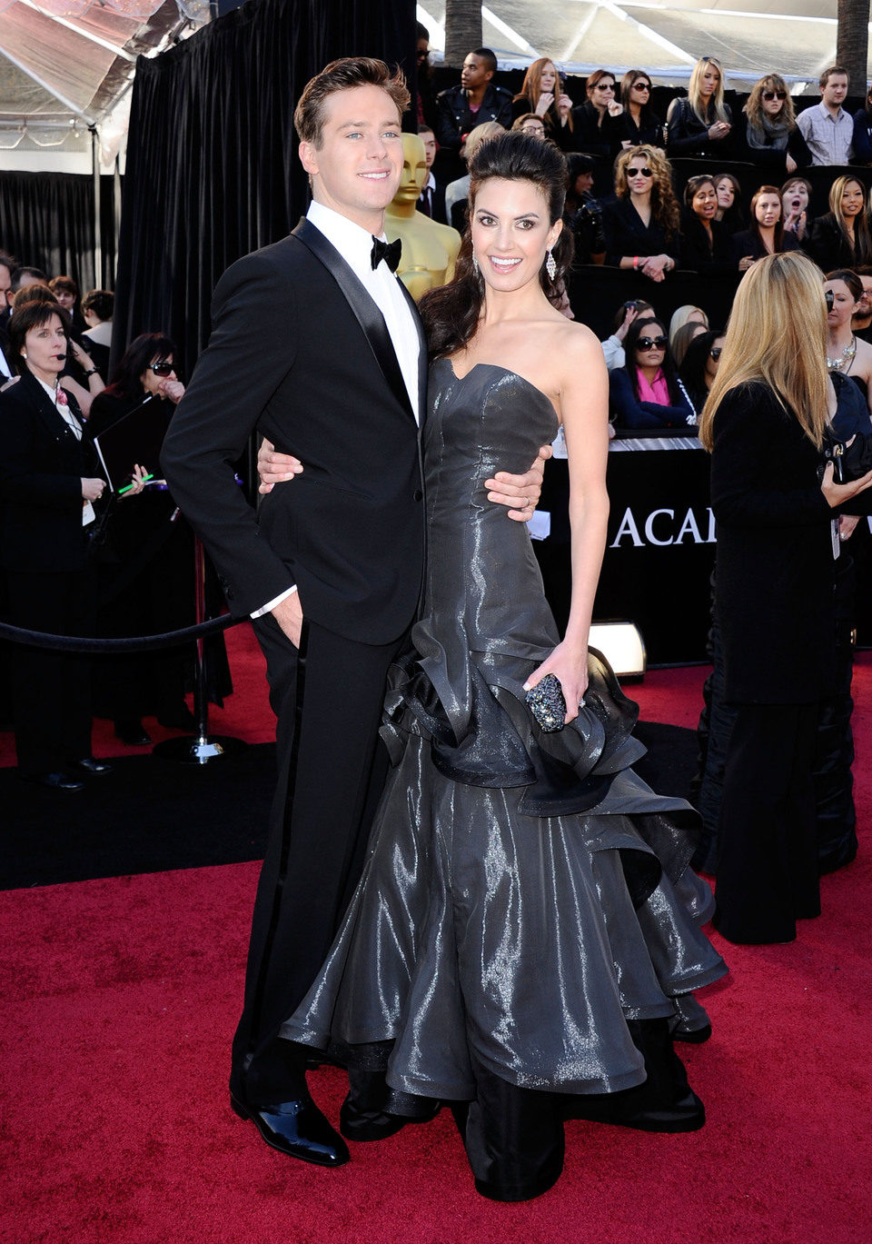 Armie Hammer de 'La red social' en los Oscar 2011