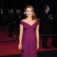 Natalie Portman llega a los Oscar 2011