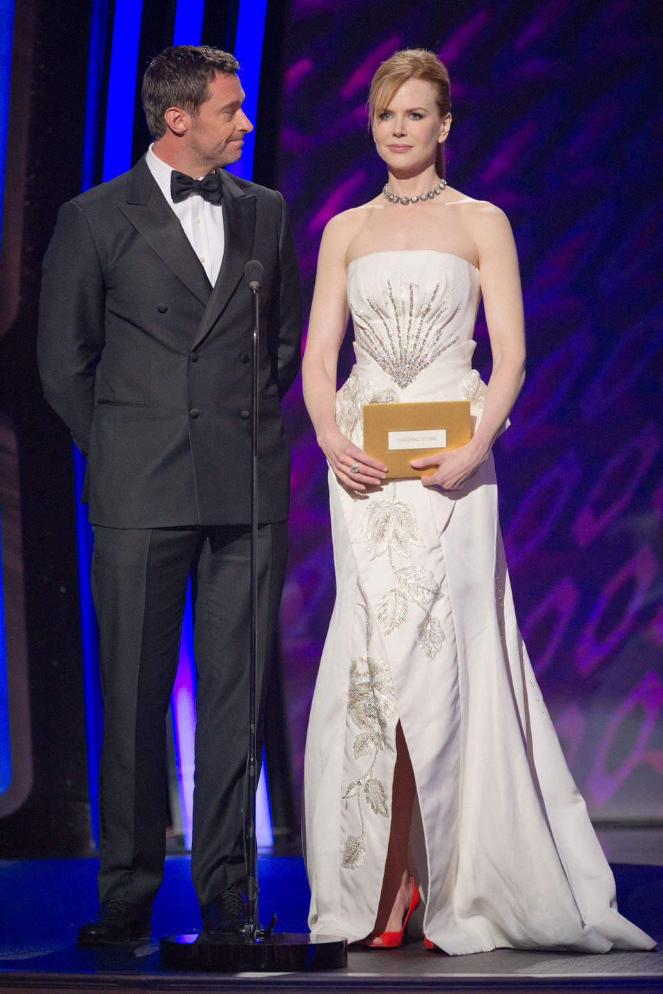 Hugh Jackman y Nicole Kidman en los Oscar 2011