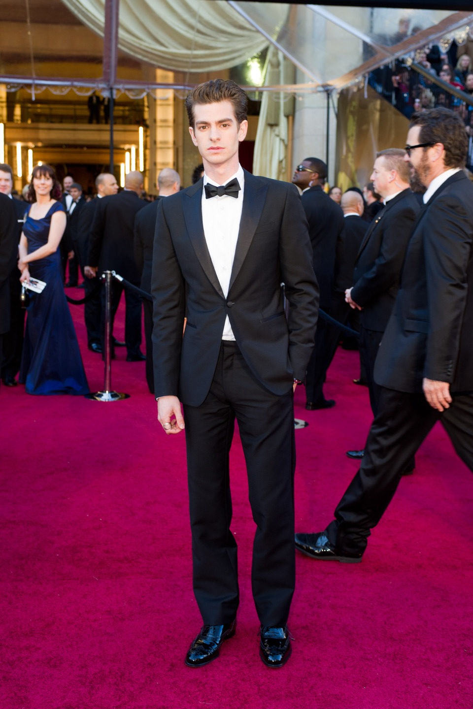 Andrew Garfield en los Oscar 2011