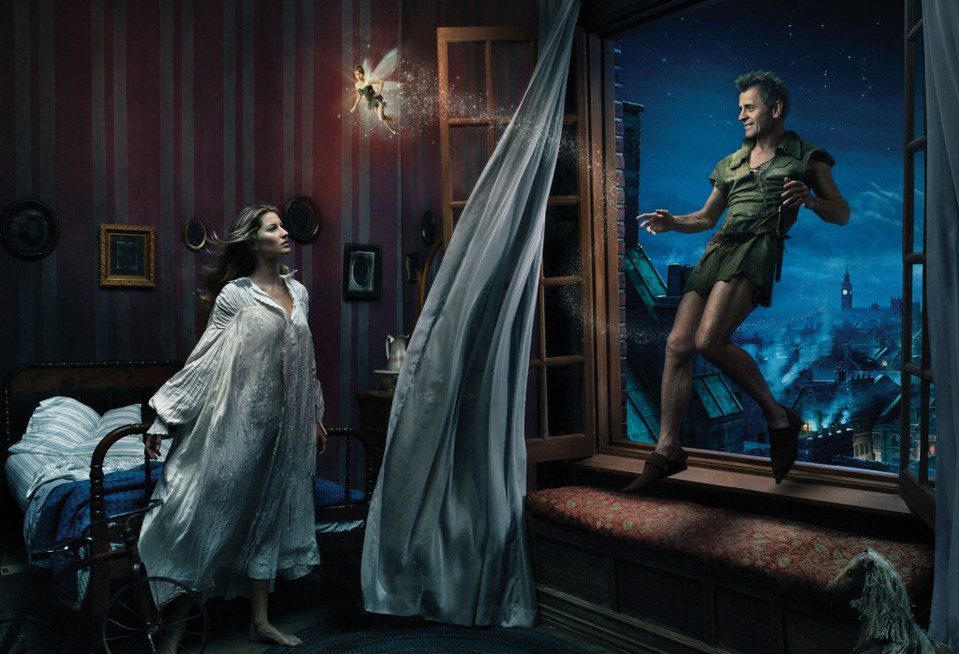 Giselle Bundchen, Mijail Baryshnikov y Tina Fey como 'Peter Pan'