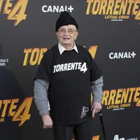 Tony LeBlanc en la rueda de prensa de 'Torrente 4'