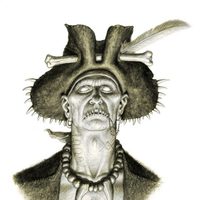 Concept art de un zombie de 'Piratas del Caribe: En mareas misteriosas'