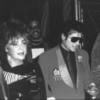 Elizabeth Taylor con Michael Jackson