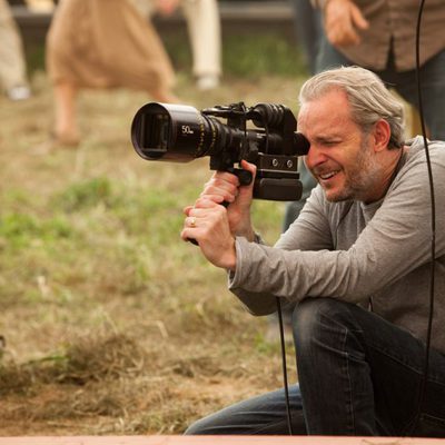 El director Francis Lawrence en el set de 'Agua para elefantes'