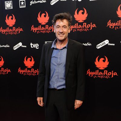 Francis Lorenzo posa en la premiére de 'Águila Roja, la película'