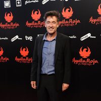 Francis Lorenzo posa en la premiére de 'Águila Roja, la película'