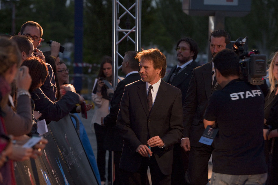 Jerry Bruckheimer llega a la premiére madrileña de 'Piratas del Caribe'