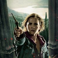 Banner de Hermione de 'Harry Potter y las reliquias de la muerte: Parte 2'