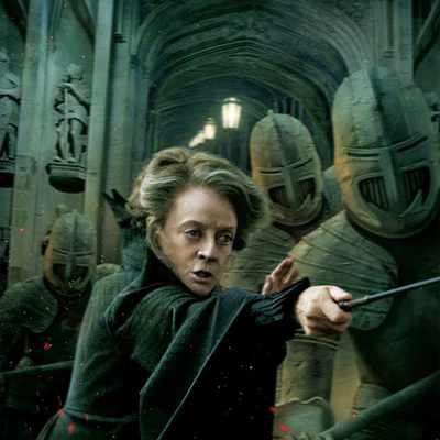 Banner de McGonagall de 'Harry Potter y las reliquias de la muerte: Parte 2'