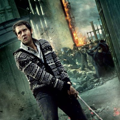 Banner de Neville de 'Harry Potter y las reliquias de la muerte: Parte 2'