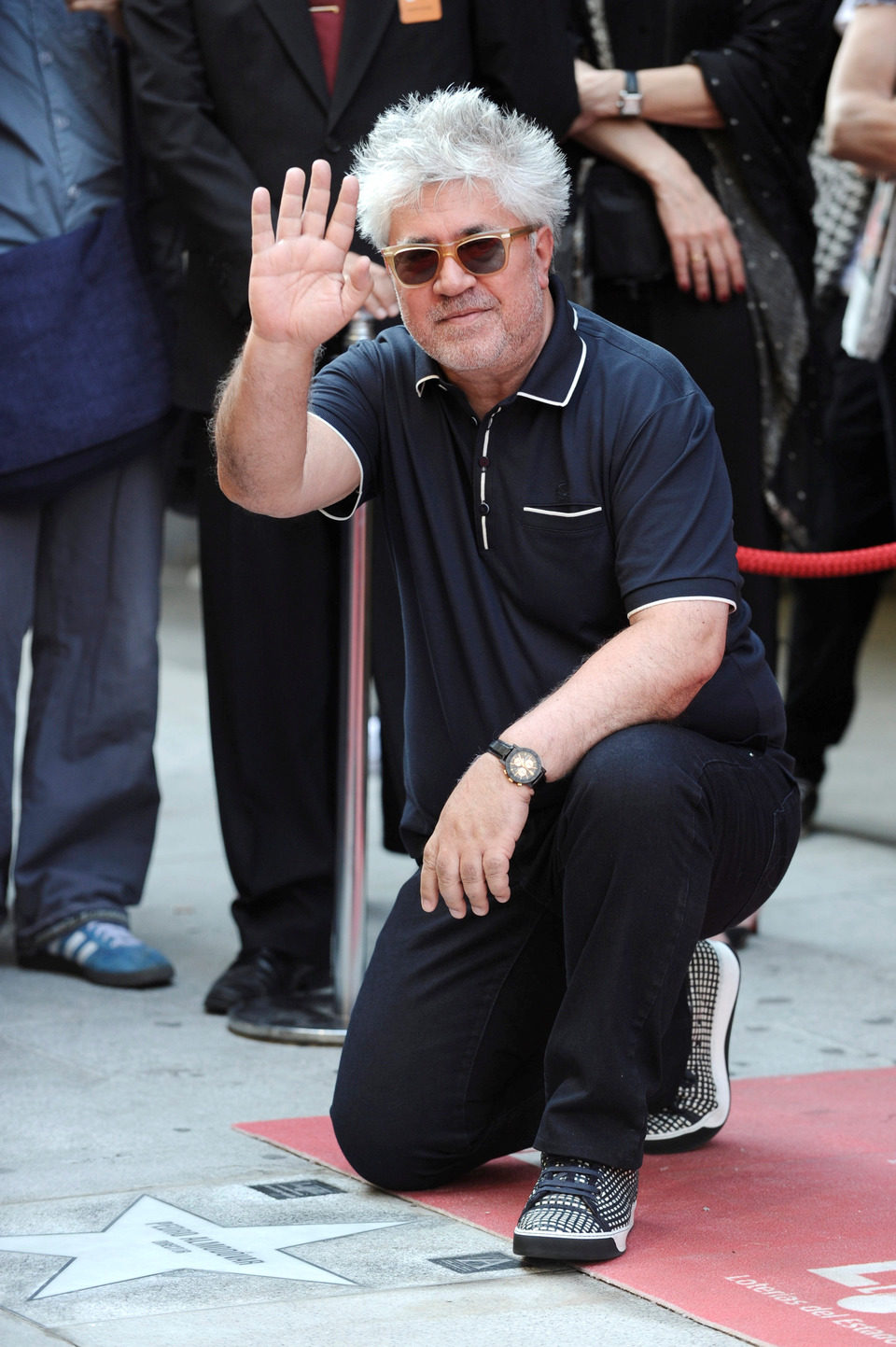 Pedro Almodóvar en la Calle de las Estrellas