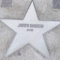 La estrella de Javier Bardem en la Calle de las Estrellas