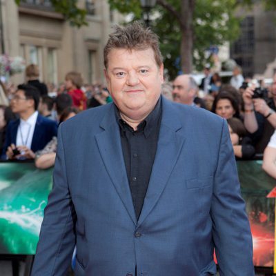 Robbie Coltrane en la premiére de 'Las reliquias de la muerte: Parte 2'