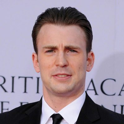 Chris Evans en el photocall de los BAFTA Brits