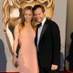 Judd Apatow y Leslie Mann asisten a los BAFTA Brits