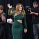 Jennifer Lopez, de verde en el Belasco Theater