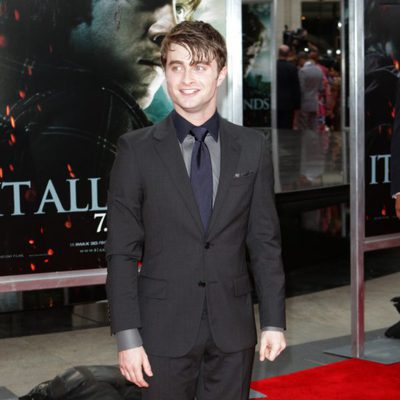 Daniel Radcliffe en el estreno de Nueva York de Harry Potter