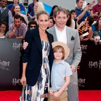 Sarah Jessica Parker y Matthew Broderick en el estreno de Harry Potter