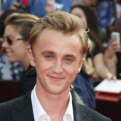 Tom Felton en la premiére de Nueva York de 'Las reliquias de la muerte: Parte 2'