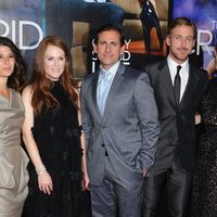 El elenco de 'Crazy, stupid love' en el estreno de la película en Nueva York