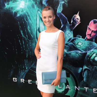 Alejandra Lorente en la premiére de 'Green Lantern'