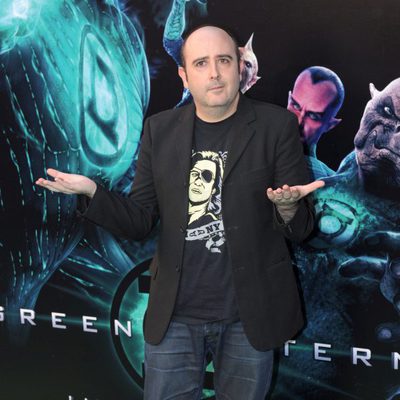 Carlos Areces en la premiére de 'Green Lantern'