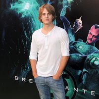 Jaime Olías en la premiére de 'Green Lantern'