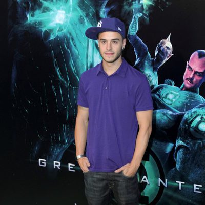 Adrián Rodríguez en la premiére de 'Green Lantern'