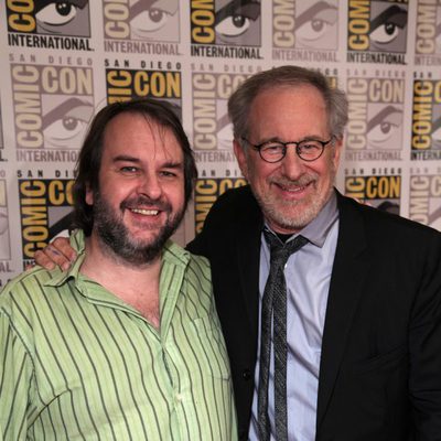 Steven Spielberg y Peter Jackson en la Comic-Con 2011