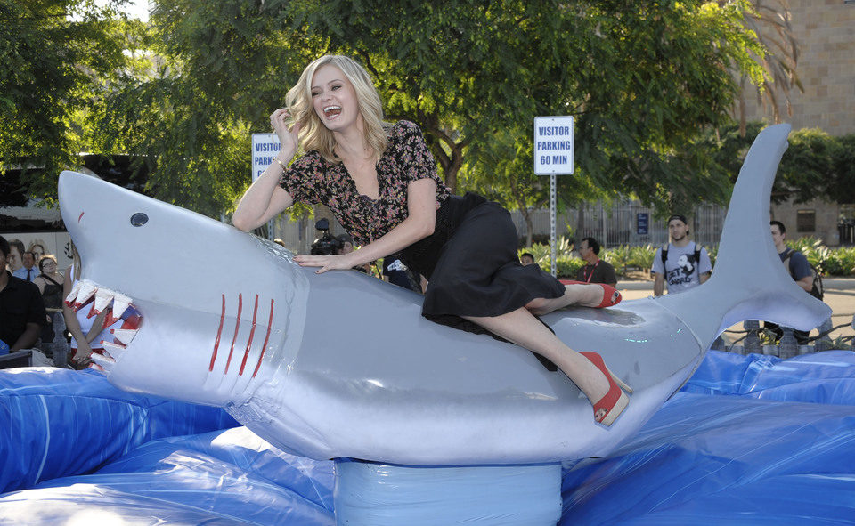 Sarah Paxton presenta 'Shark Night 3D' en la Comic-Con 2011