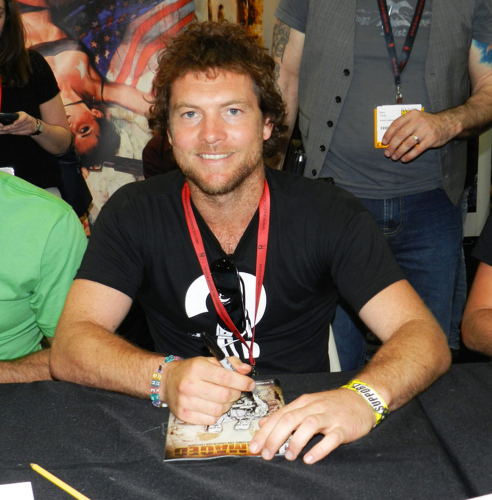 Sam Worthinton en la Comic-Con 2011