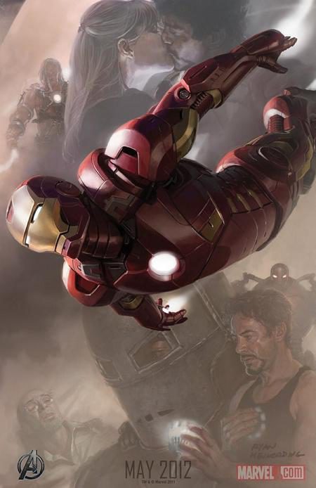 Robert Downey Jr. es Iron Man en 'Los Vengadores'