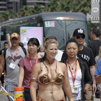 La princesa Leia en la Comic-Con 2011