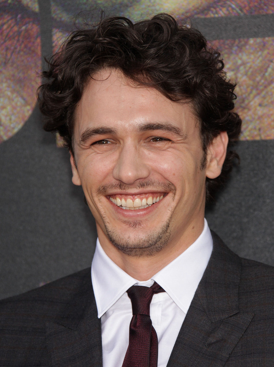 James Franco muy sonriente en Los Angeles