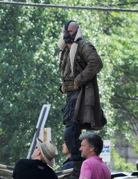 Bane se fuga de la cárcel en 'The Dark Knight rises'