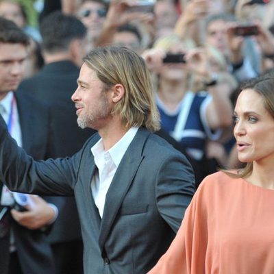 Brad Pitt y Angelina Jolie visitan Sarajevo