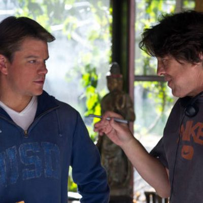 Matt Damon y Cameron Crow rodando 'We bought a zoo'