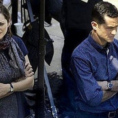 Joseph Gordon-Levitt y Marion Cotillard en el set de 'El Caballero Oscuro: La leyenda renace'