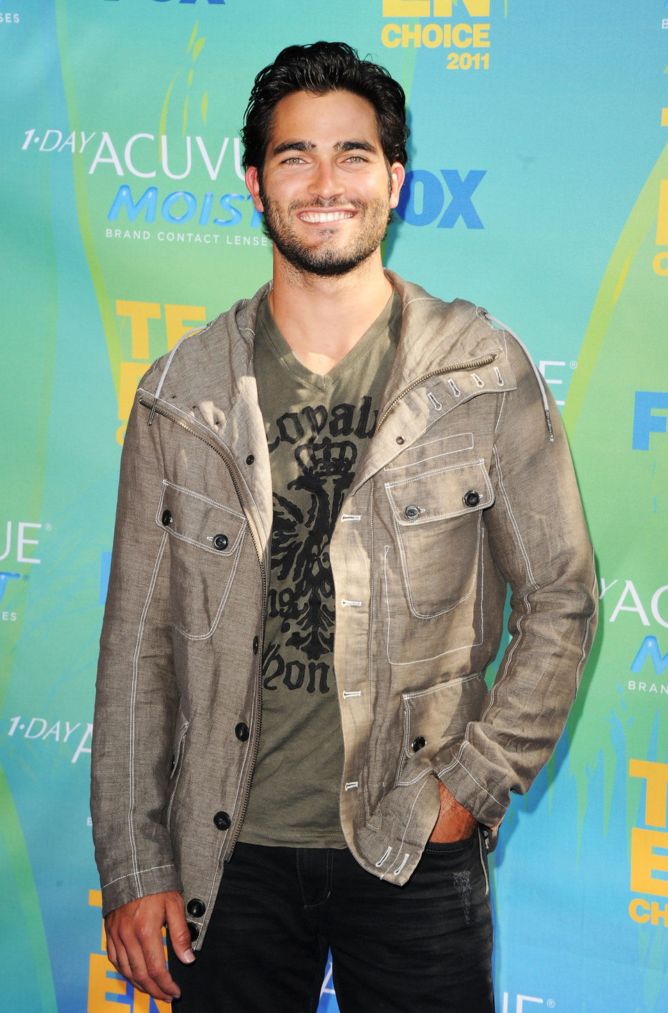 Tyler Hoechlin llega a los Teen Choice Awards 2011