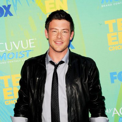 Cory Monteith en el photocall de los Teen Choice Awards 2011