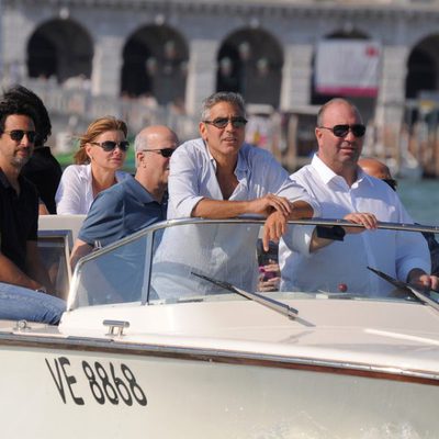 George Clooney desembarca en el Festival de Venecia