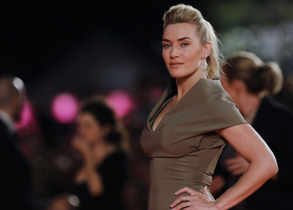 Kate Winslet en la alfombra roja del Festival de Venecia