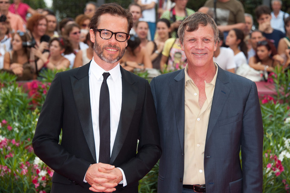 Guy Pearce y Todd Haynes en el Festival de Venecia