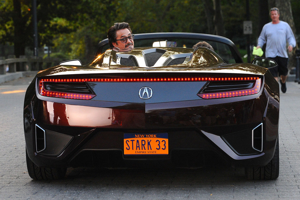 El coche de Tony Stark