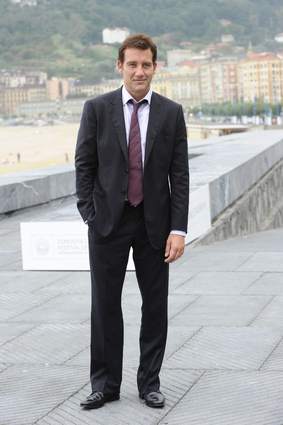 Clive Owen en la premiére de 'Intrusos' en el Festival de San Sebastián