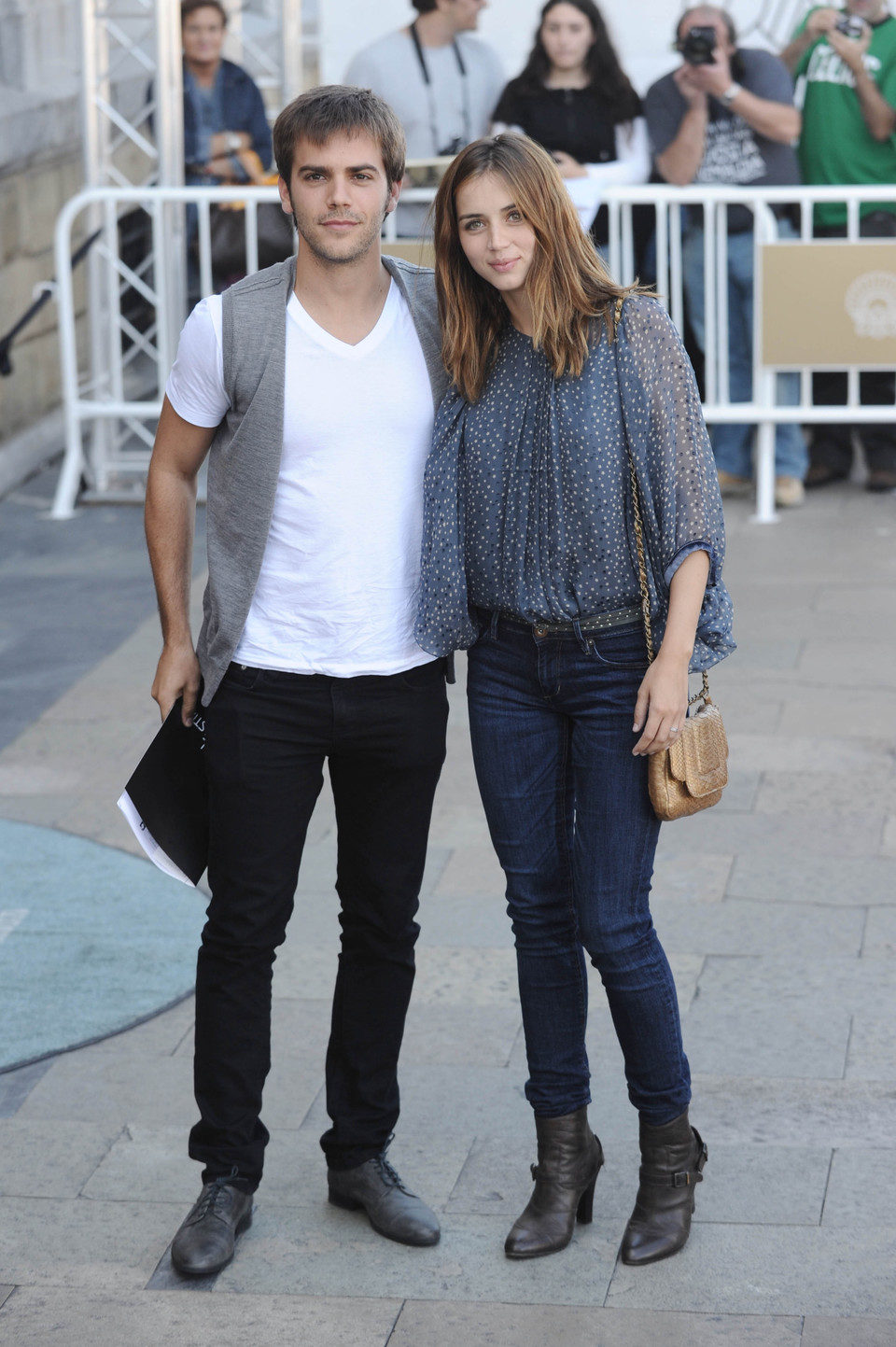 Marc Clotet y Ana de Armas en San Sebastián