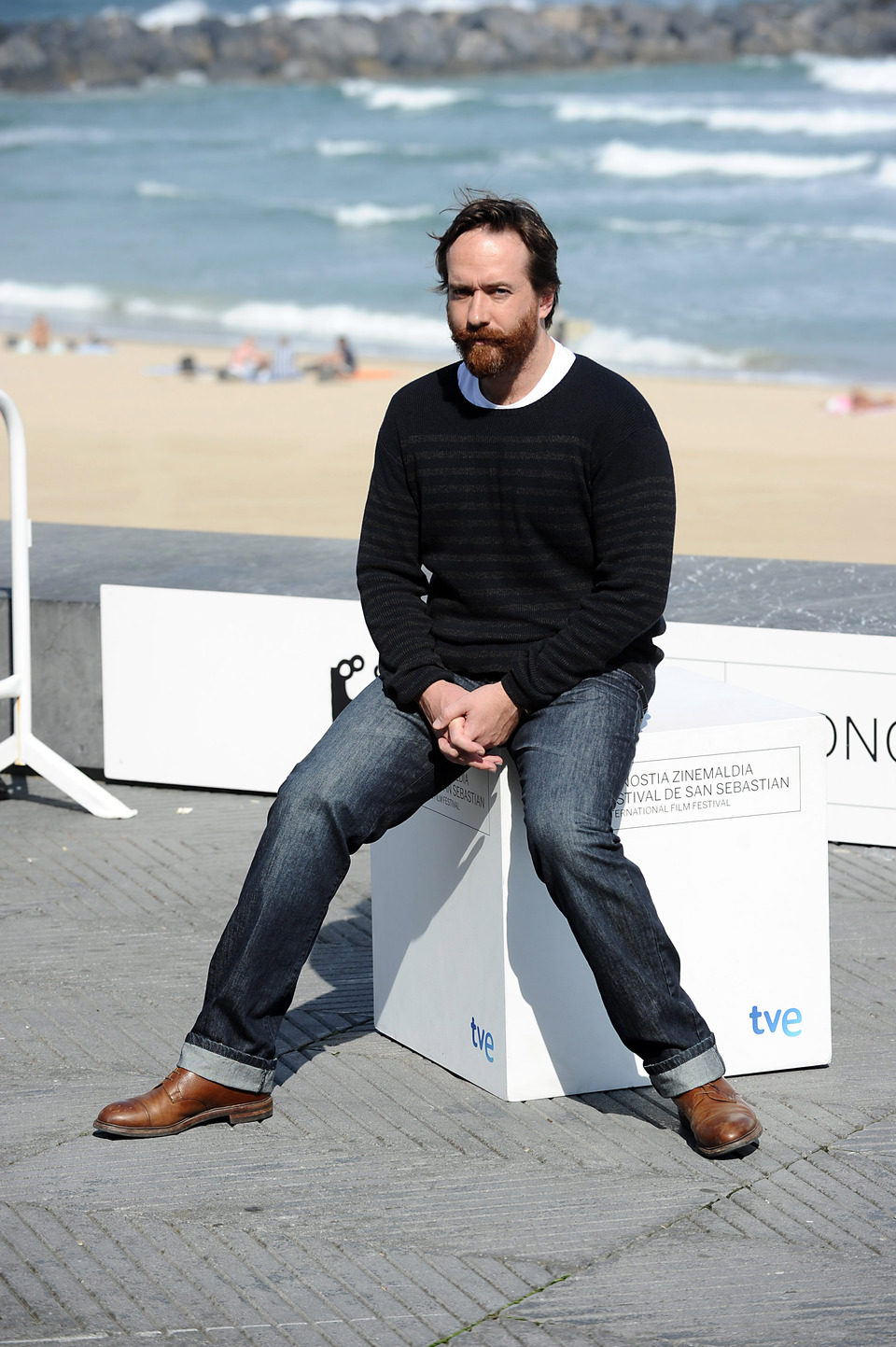 Matthew Macfadyen presenta 'Los tres mosqueteros' en San Sebastián